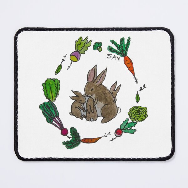 Item preview, Mama Rabbit and Her Little Ones designed and sold by TurnipWilson.