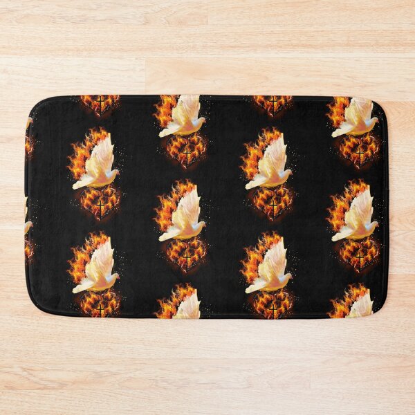 Item preview, The Holy Ghost & Fire (heart) designed and sold by Tripp Art Studio.