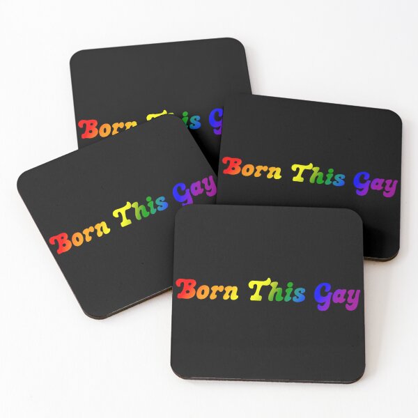 Item preview, Born This Gay, LGBTQ Rainbow Pride Design  designed and sold by Travelslightly.