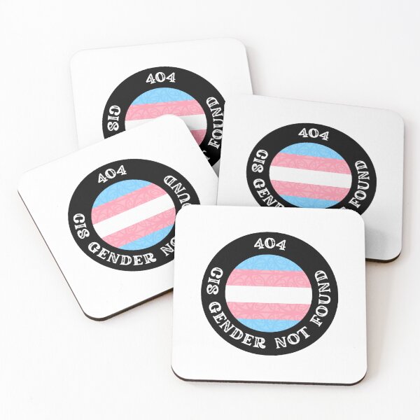 Item preview, 404 Cis Gender Not Found designed and sold by Gender Minorities Aotearoa.