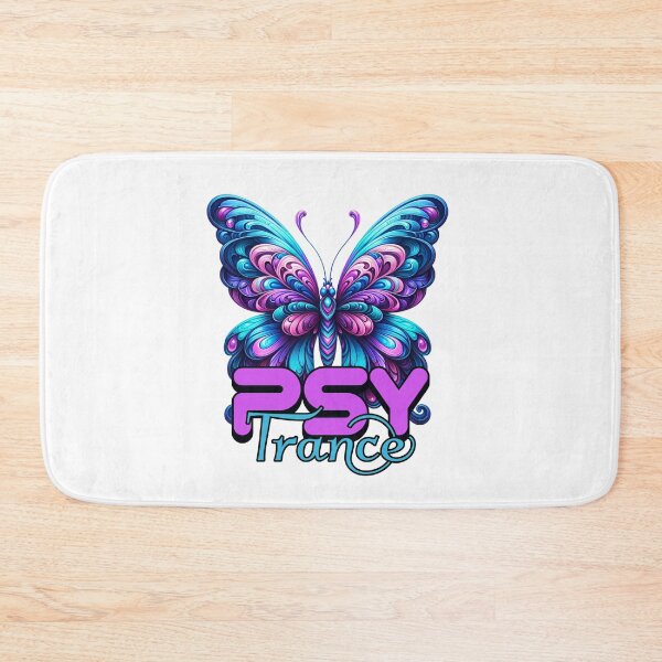 Item preview, PSY TRANCE  - Electric Butterfly (pink/black)  designed and sold by Discothreadz.