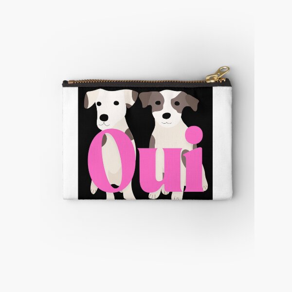 Item preview, Oui - Embracing Joy with Two Dogs - Dog Lovers designed and sold by MomonoShop.