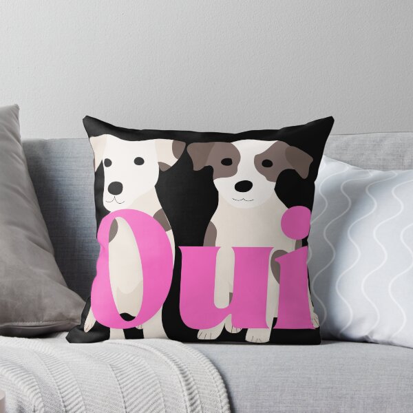Item preview, Oui - Embracing Joy with Two Dogs -  Dog Lovers designed and sold by MomonoShop.