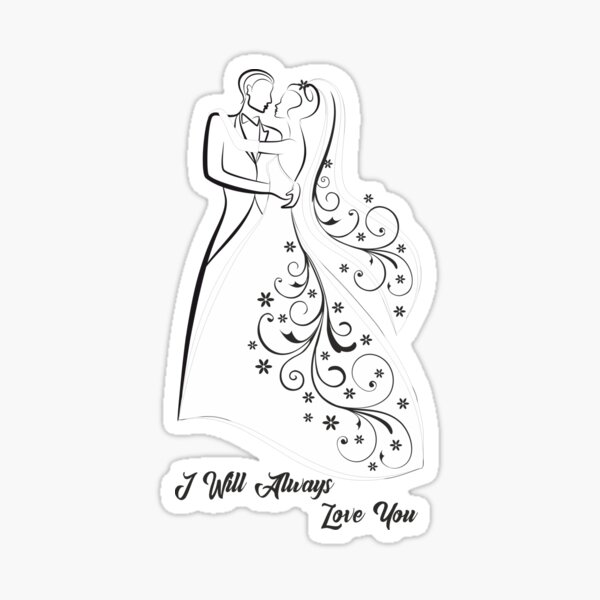 Item preview, I WILL ALWAYS LOVE YOU designed and sold by RUDRAENT.