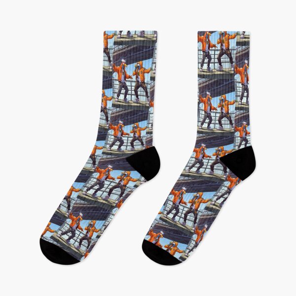 Item preview, Rapper roosters on a New York bridge designed and sold by Artbellachi.