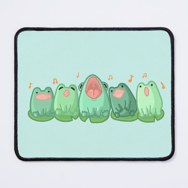 Item preview, Happy singing froggos designed and sold by FlowMinnow.