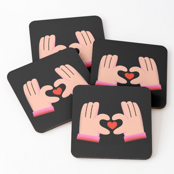 Item preview, Hands Making Heart Design - Love & Unity Art on Redbubble designed and sold by Luxuriously.
