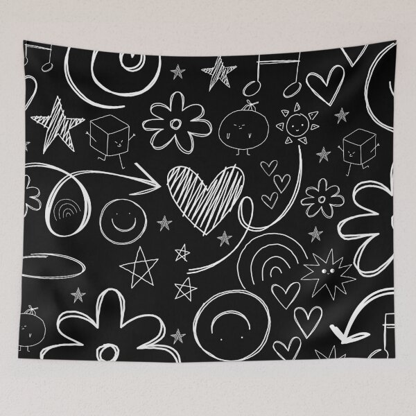 Item preview, Doodly Chalk designed and sold by KookiePalette.