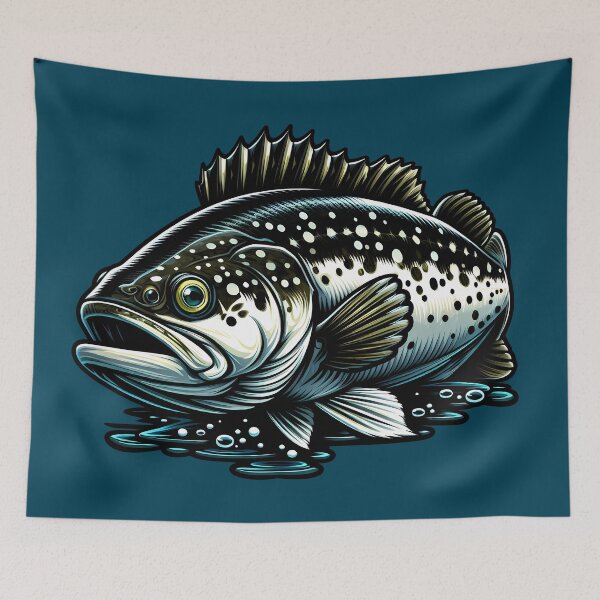 Item preview, Murray Cod designed and sold by Funny Vintage Stickers And T-Shirts.