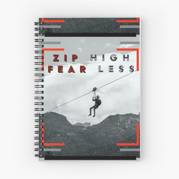 Item preview, Zip High Fear Less designed and sold by TheBruce77.