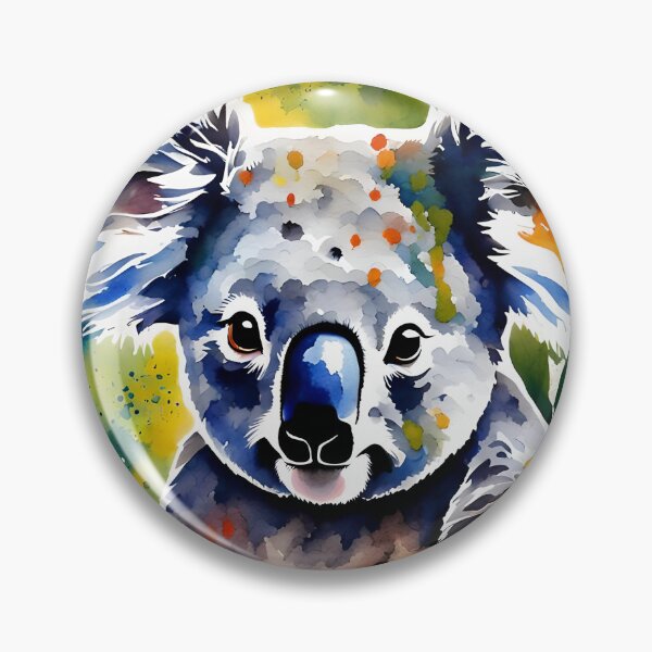 Item preview, Koala (Phascolarctos cinereus) World Wildlife Watercolour Style designed and sold by Country-Artist.