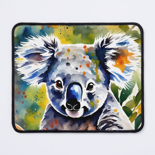 Item preview, Koala (Phascolarctos cinereus) World Wildlife Watercolour Style designed and sold by Country-Artist.