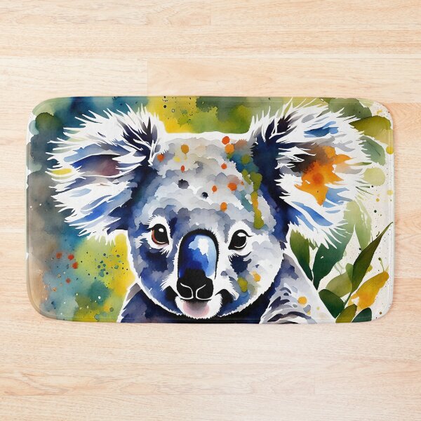 Item preview, Koala (Phascolarctos cinereus) World Wildlife Watercolour Style designed and sold by Country-Artist.