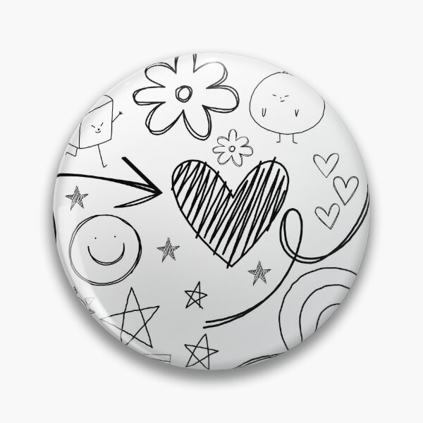 Item preview, White Doodly Chalk designed and sold by KookiePalette.