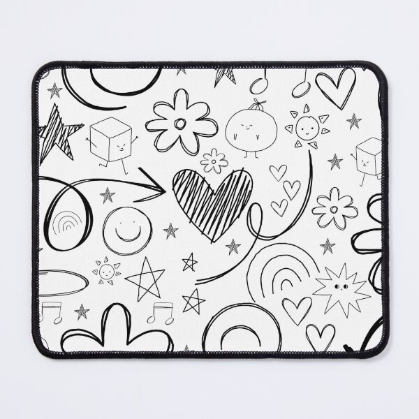 Item preview, White Doodly Chalk designed and sold by KookiePalette.