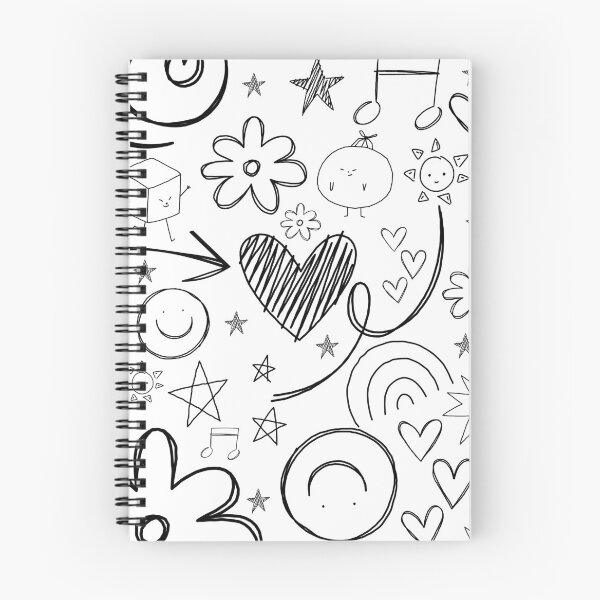 Item preview, White Doodly Chalk designed and sold by KookiePalette.
