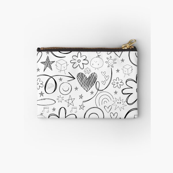 Item preview, White Doodly Chalk designed and sold by KookiePalette.