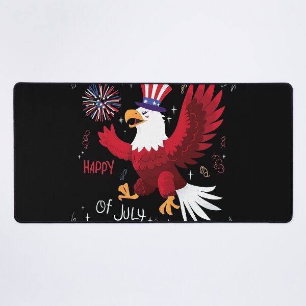 Item preview, Happy 4th of July Eagle Paint Art 3D Model designed and sold by Charlygood.
