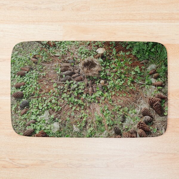 Item preview, Pinecones Mushroom And Bird Nest designed and sold by Designsbygroovy.
