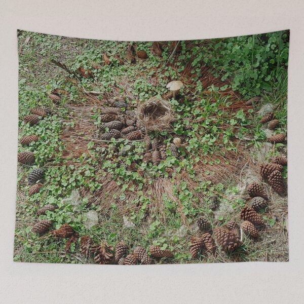 Item preview, Pinecones Mushroom And Bird Nest designed and sold by Designsbygroovy.