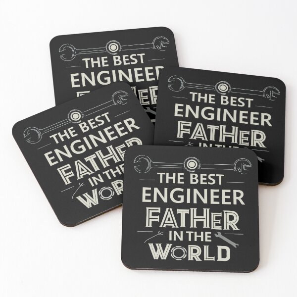 Item preview, The Best Engineer Father in the World designed and sold by Designowner.