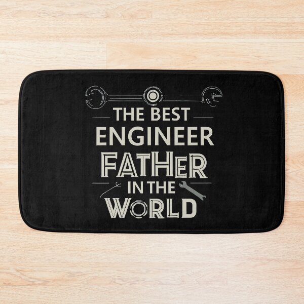 Item preview, The Best Engineer Father in the World designed and sold by Designowner.