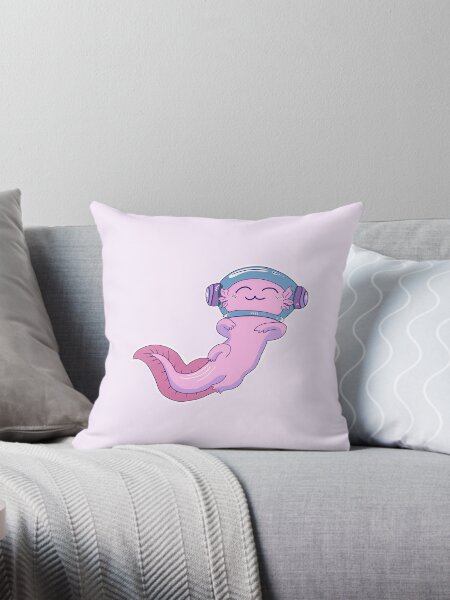 Vista previa del artículo con la obra «Ajolote espacial», diseñado y vendido por waVytacodoodles.