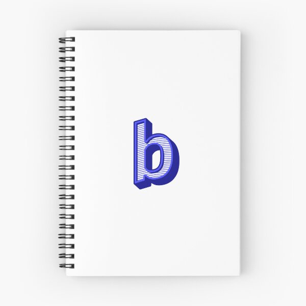 Item preview, 3D Alphabet Letter b - Bold Typography Design - Lowercase Alphabet Artwork designed and sold by uncoXab.
