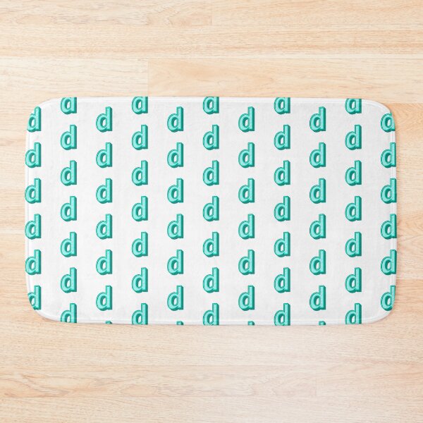 Item preview,  3D Alphabet Letter d - Bold Typography Design - Lowercase Alphabet Artwork designed and sold by uncoXab.