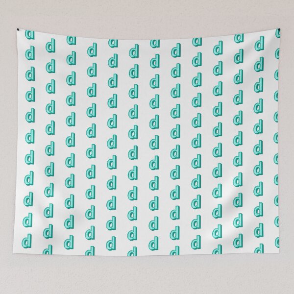 Item preview,  3D Alphabet Letter d - Bold Typography Design - Lowercase Alphabet Artwork designed and sold by uncoXab.