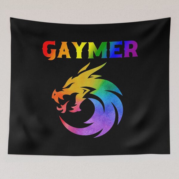 Item preview, Gaymer LGBTQ Rainbow Pride Flag Colors, Gaymer Dungeons and Dragons Design  designed and sold by Travelslightly.