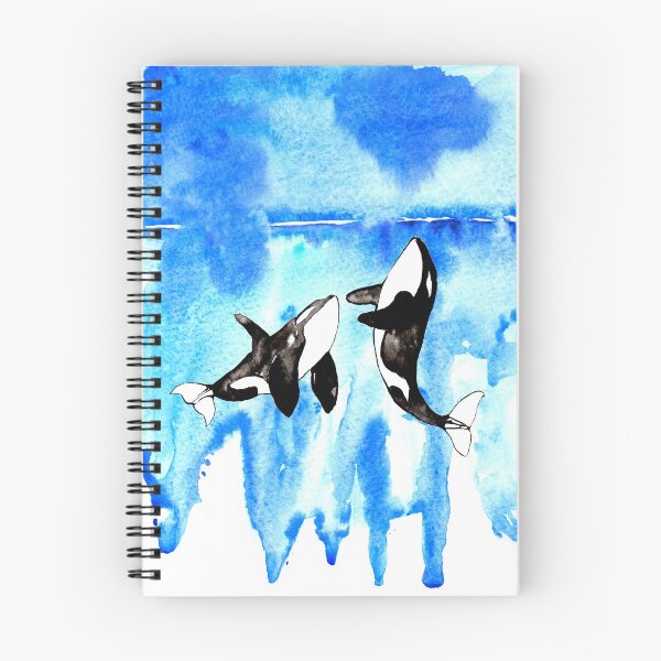 Item preview, Orca, watercolor Orca designed and sold by Rosaliartbook.