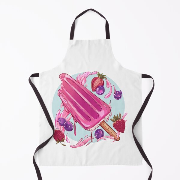 Item preview, Cute and fresh Ice cream with strawberries and blueberries designed and sold by Miska-art.