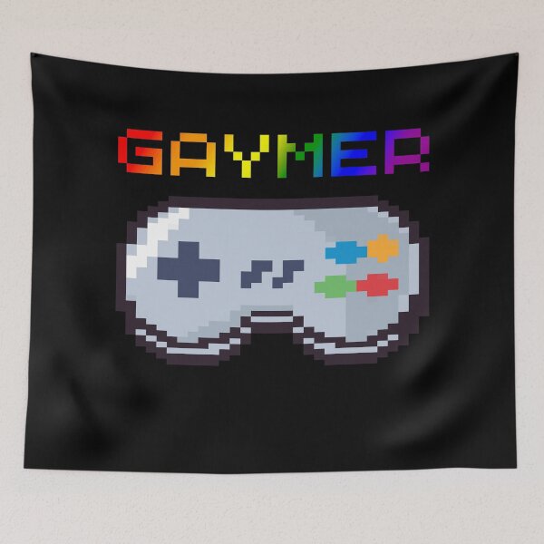 Item preview, Gaymer LGBTQ Rainbow Pride Flag Colors, Gaymer Pride Design  designed and sold by Travelslightly.