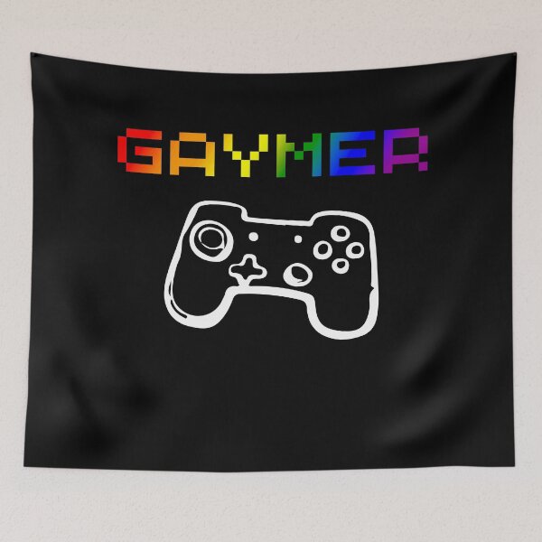 Item preview, Gaymer LGBTQ Rainbow Pride Flag Colors, Gaymer Pride Design  designed and sold by Travelslightly.
