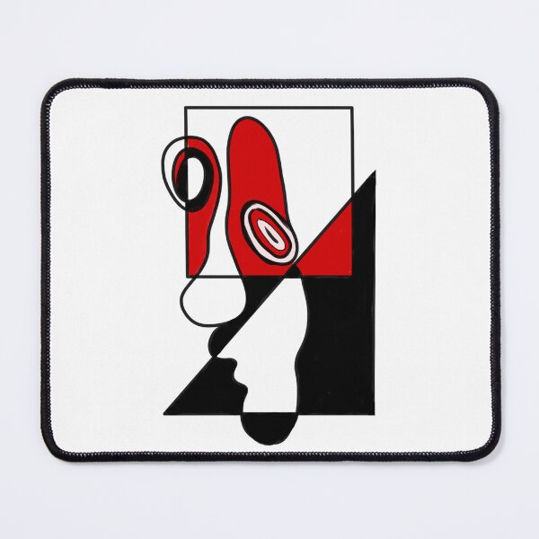 Item preview, Face in Red, Black and White designed and sold by Daroli.