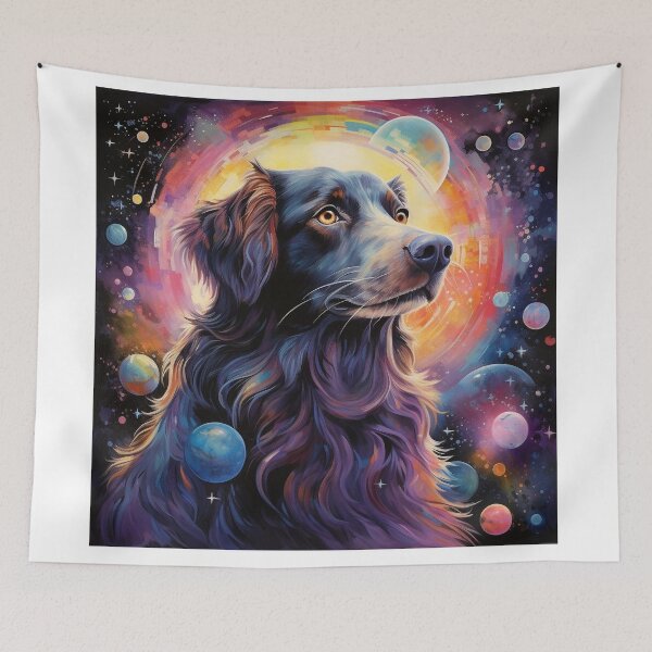 Item preview, Cosmic Canine: Abstract Space Odyssey designed and sold by Christian Weiss.