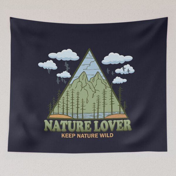 Item preview,  Nature lover Camping club Green Therapy Wilderness Therapy designed and sold by onzpacesdesign.