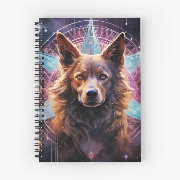 Item preview, Starlight Dog: The Radiant Embrace of an Evanescent Oracle's Transcendence designed and sold by Christian Weiss.