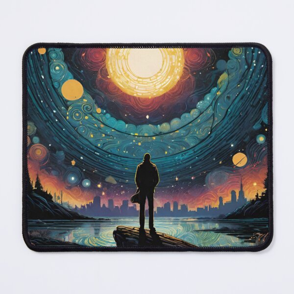 Item preview, Fisherman in summer night designed and sold by ShenGha-design.