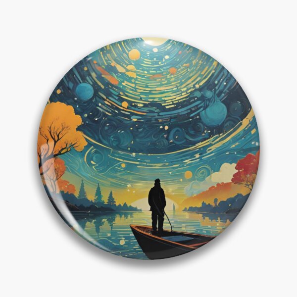 Item preview, Fisherman in summer night designed and sold by ShenGha-design.