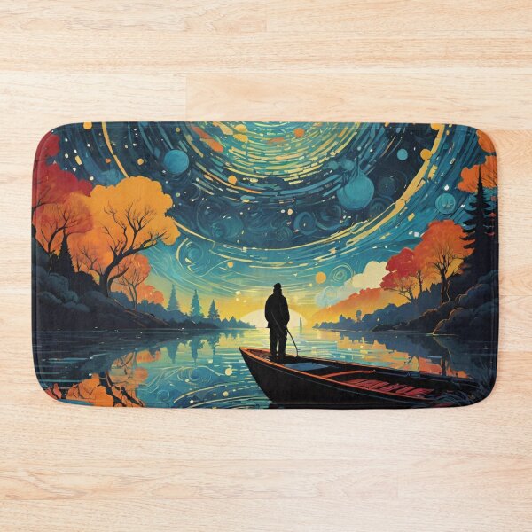 Item preview, Fisherman in summer night designed and sold by ShenGha-design.
