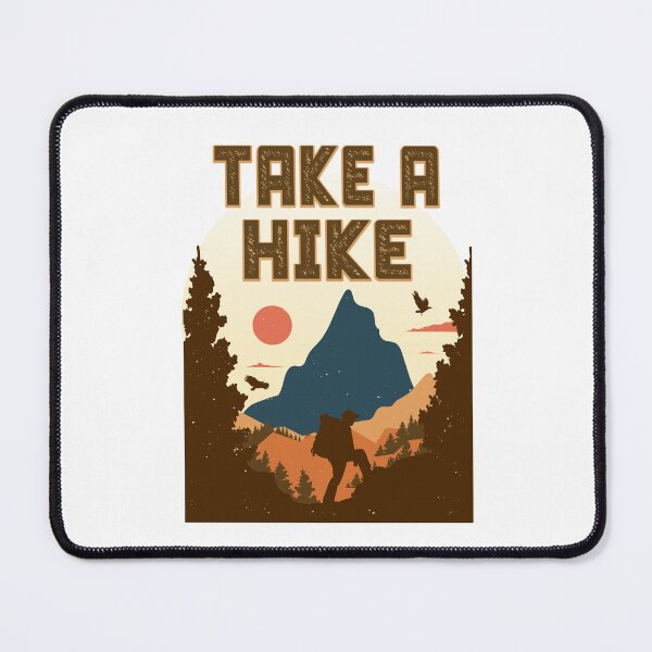 Item preview, Take a Hike Camping club Outdoors Roadtrip Hiking Family Wilderness Therapy designed and sold by onzpacesdesign.