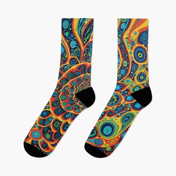 Item preview, Abstract Colourful swirly Pattern designed and sold by druidwolfart.