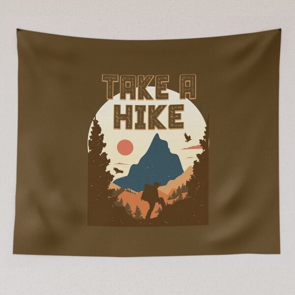Item preview, Take a Hike Camping club Outdoors Roadtrip Hiking Family Wilderness Therapy designed and sold by onzpacesdesign.