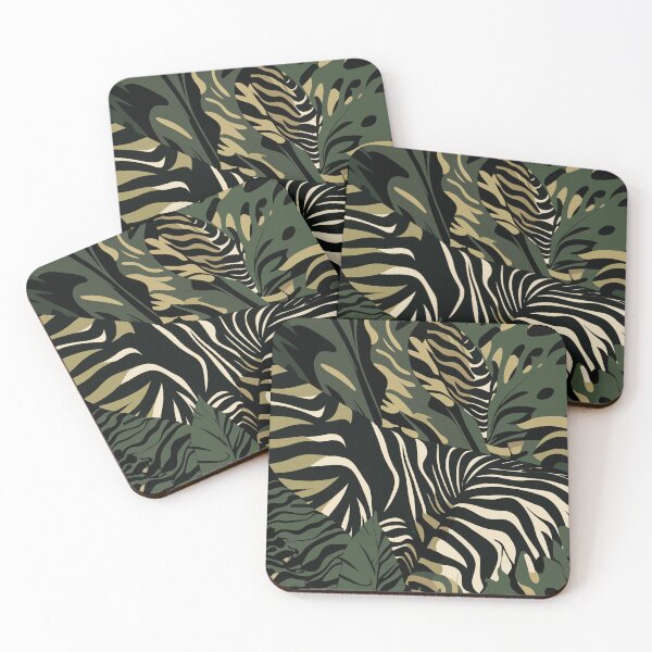 Item preview, Green Zebra Camouflage Pattern  designed and sold by camostore23.