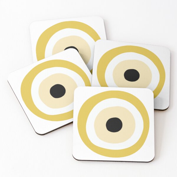 Item preview, devil eye- mustard designed and sold by Slow-snail9.