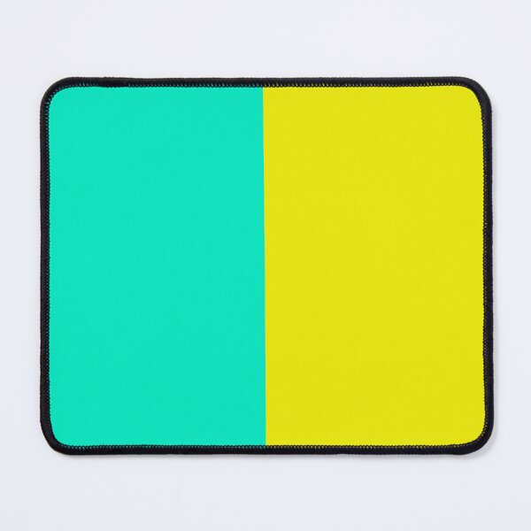 Item preview, Teal Yellow Two Tone Color Split designed and sold by PatternTitan.
