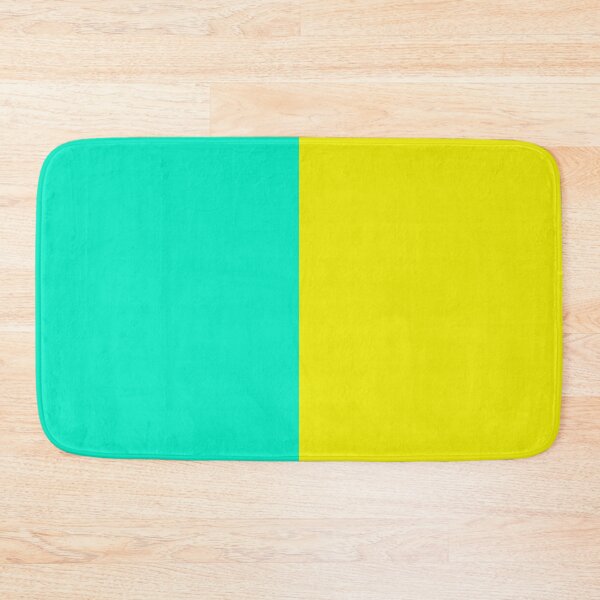 Item preview, Teal Yellow Two Tone Color Split designed and sold by PatternTitan.