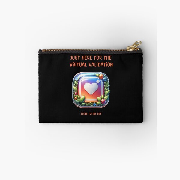 Item preview, Just here for the virtual validation - Social Media Day designed and sold by Pflugart.